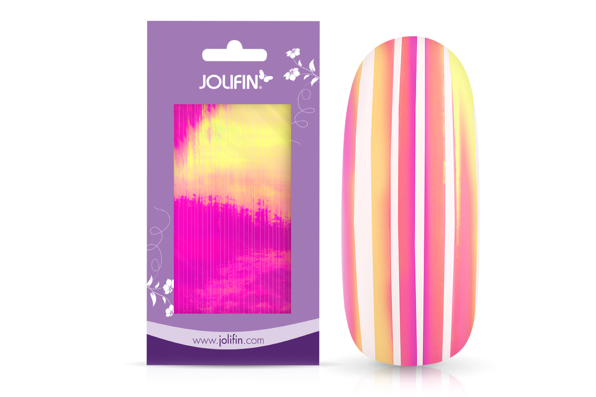 Jolifin Mermaid Sticker - Stripes lollipop