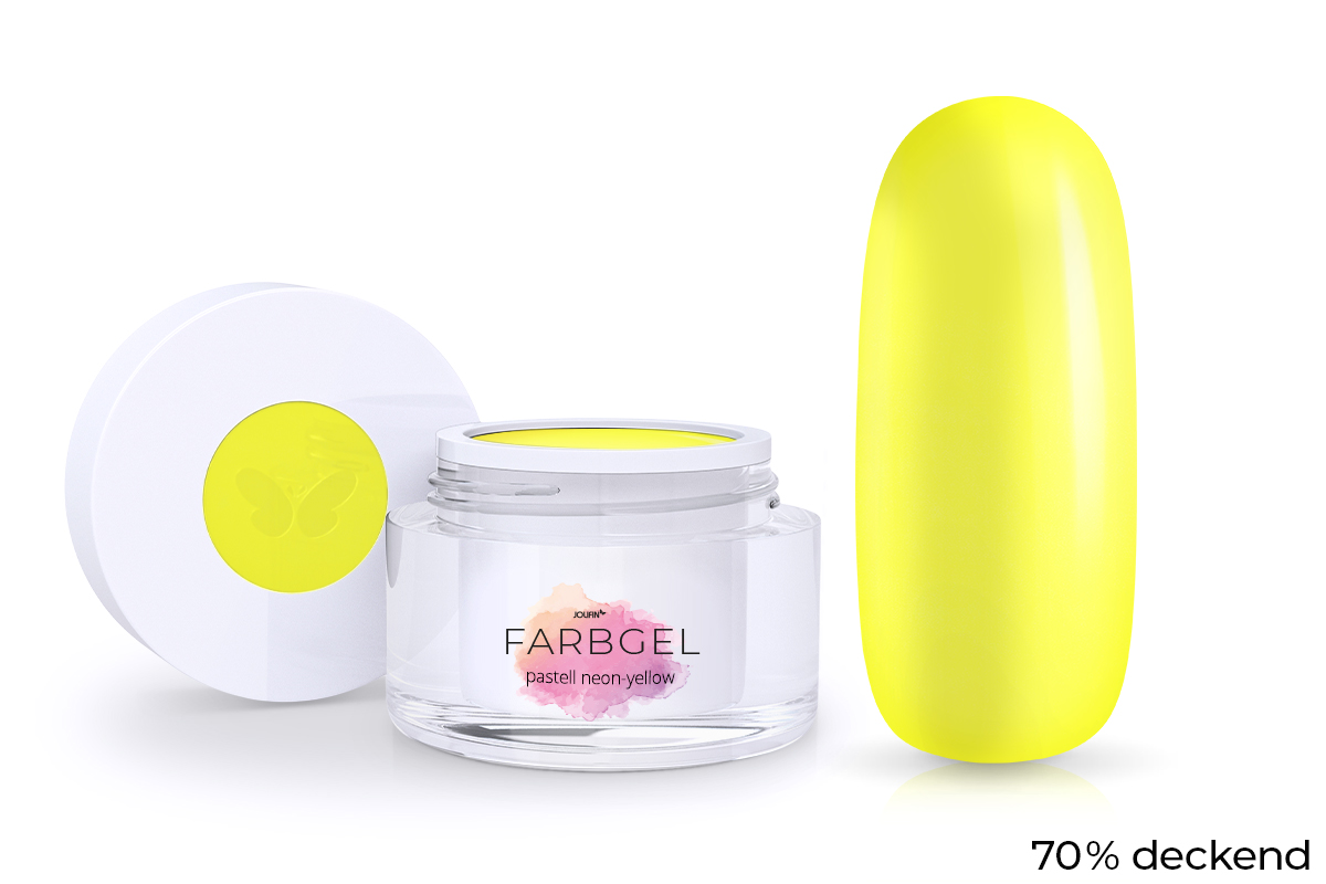 Jolifin Farbgel pastell neon-yellow 5ml
