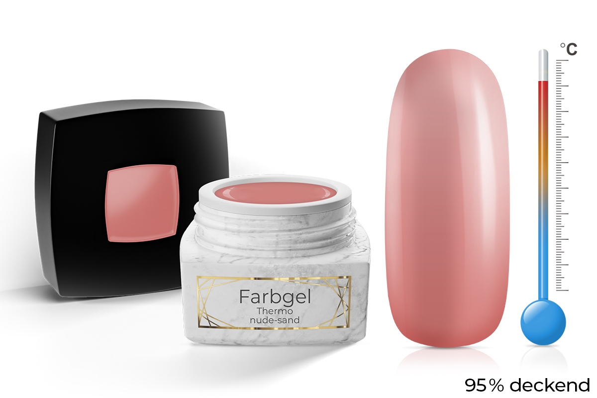 Jolifin LAVENI PRO Farbgel - Thermo nude-sand 5ml