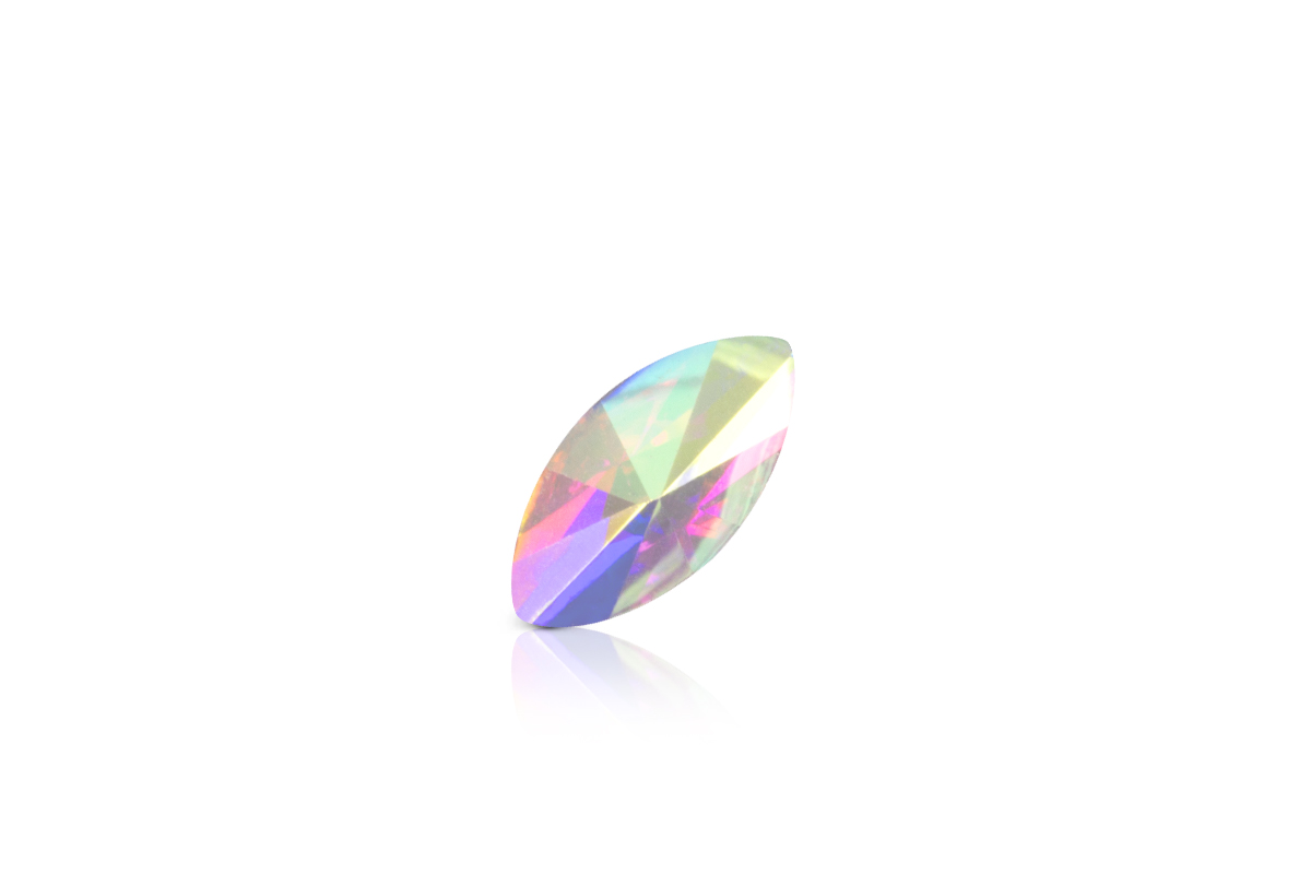Jolifin LAVENI Strass-Diamond - small cat-eye irisierend