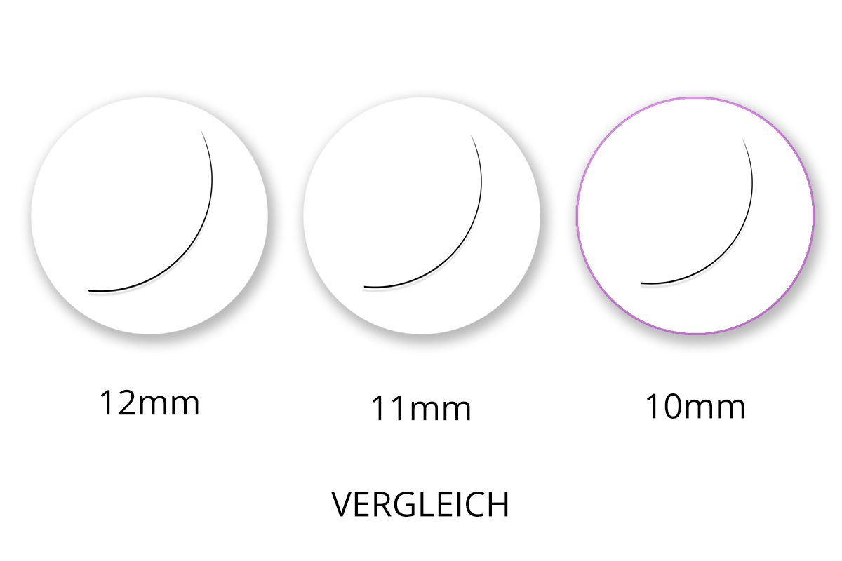 Jolifin Lashes - SingleBox 10mm - Volume C-Curl 0,07