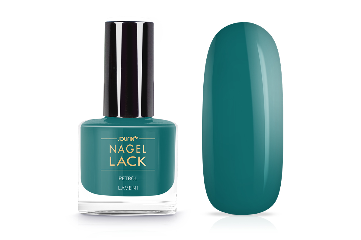 Jolifin LAVENI Nagellack - petrol 9ml