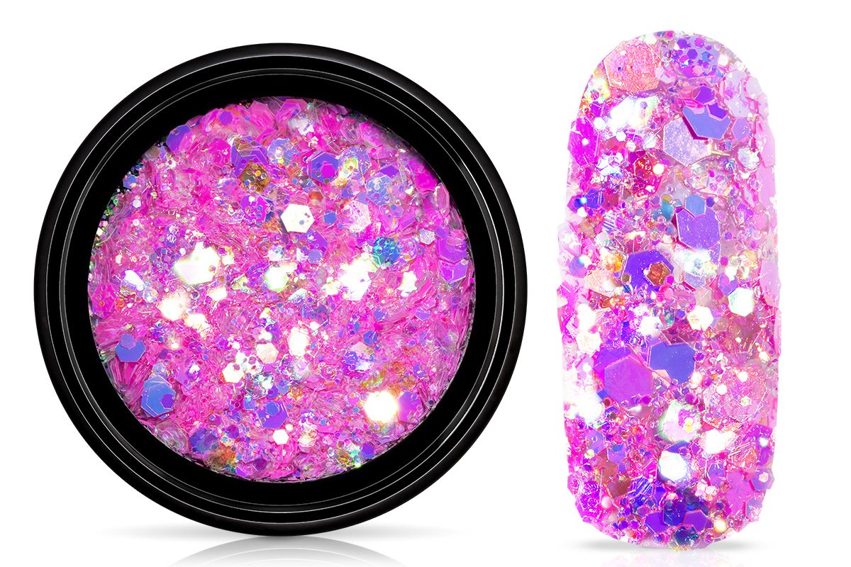 Jolifin LAVENI Festival Glitter - babyviolet