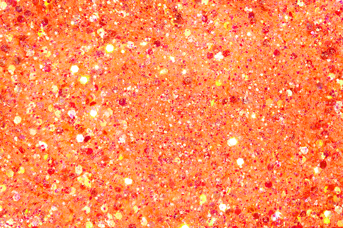 Jolifin Nightshine Crystal Glitter - peach