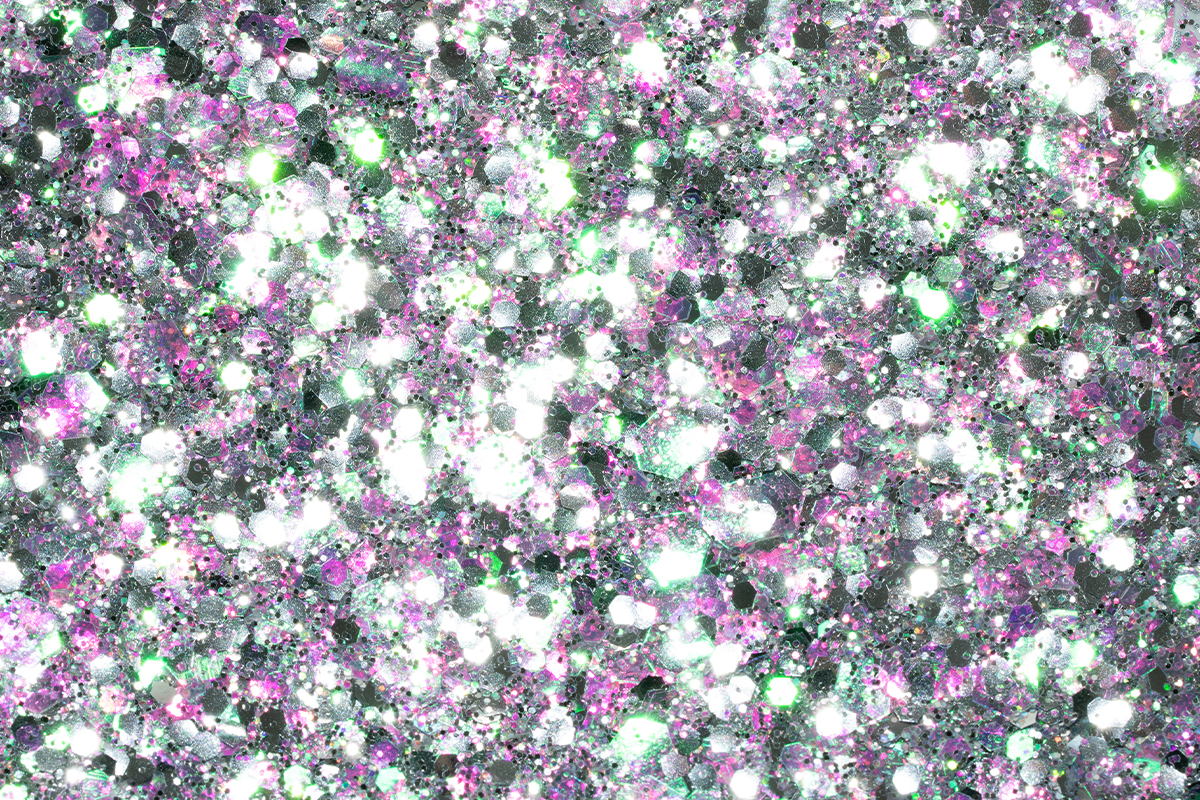 Jolifin LAVENI Crystal Glitter - silver snake