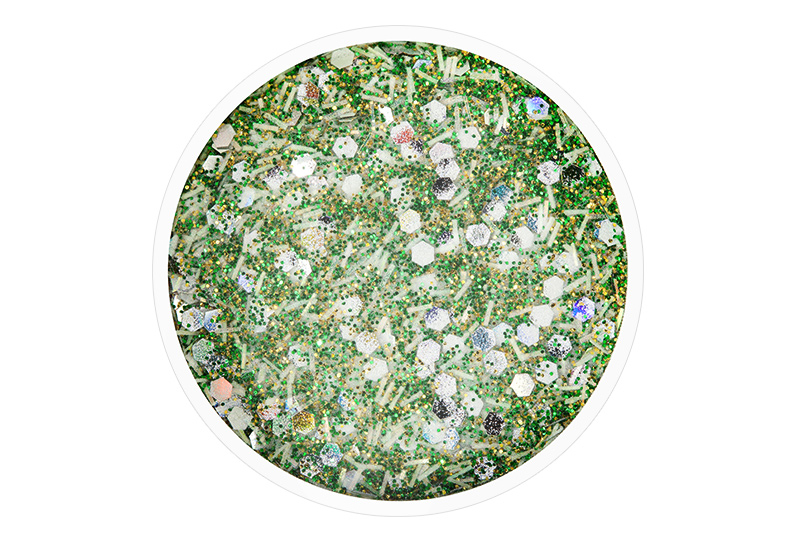 Jolifin Acryl Farbpulver - Forest Glittermix 5g