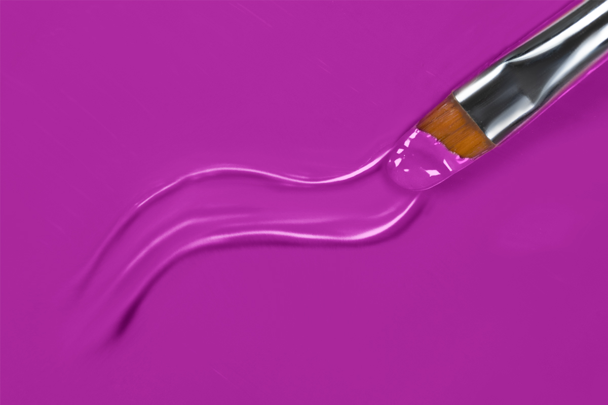 Jolifin LAVENI PRO Farbgel - Thermo ombré violet 5ml