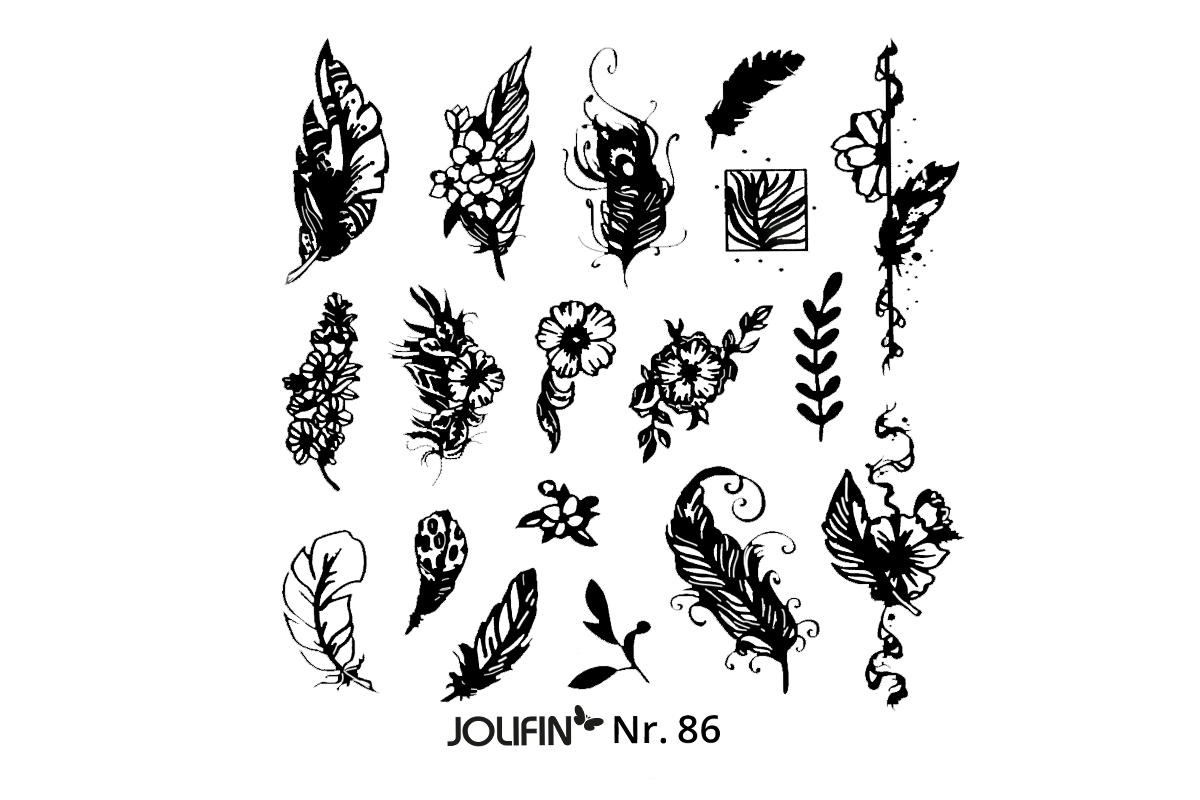 Jolifin Stamping Stencil No. 86