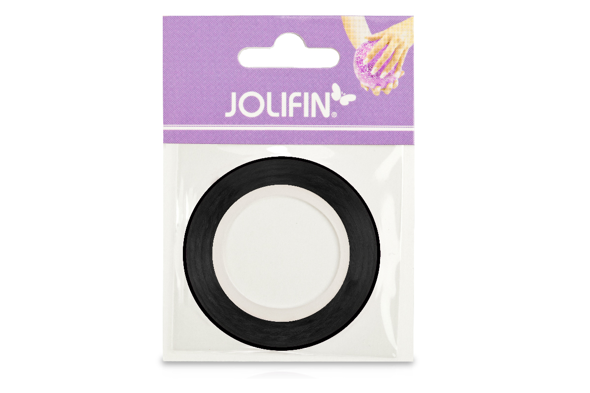 Jolifin Pinstripes hologramm schwarz - 3mm