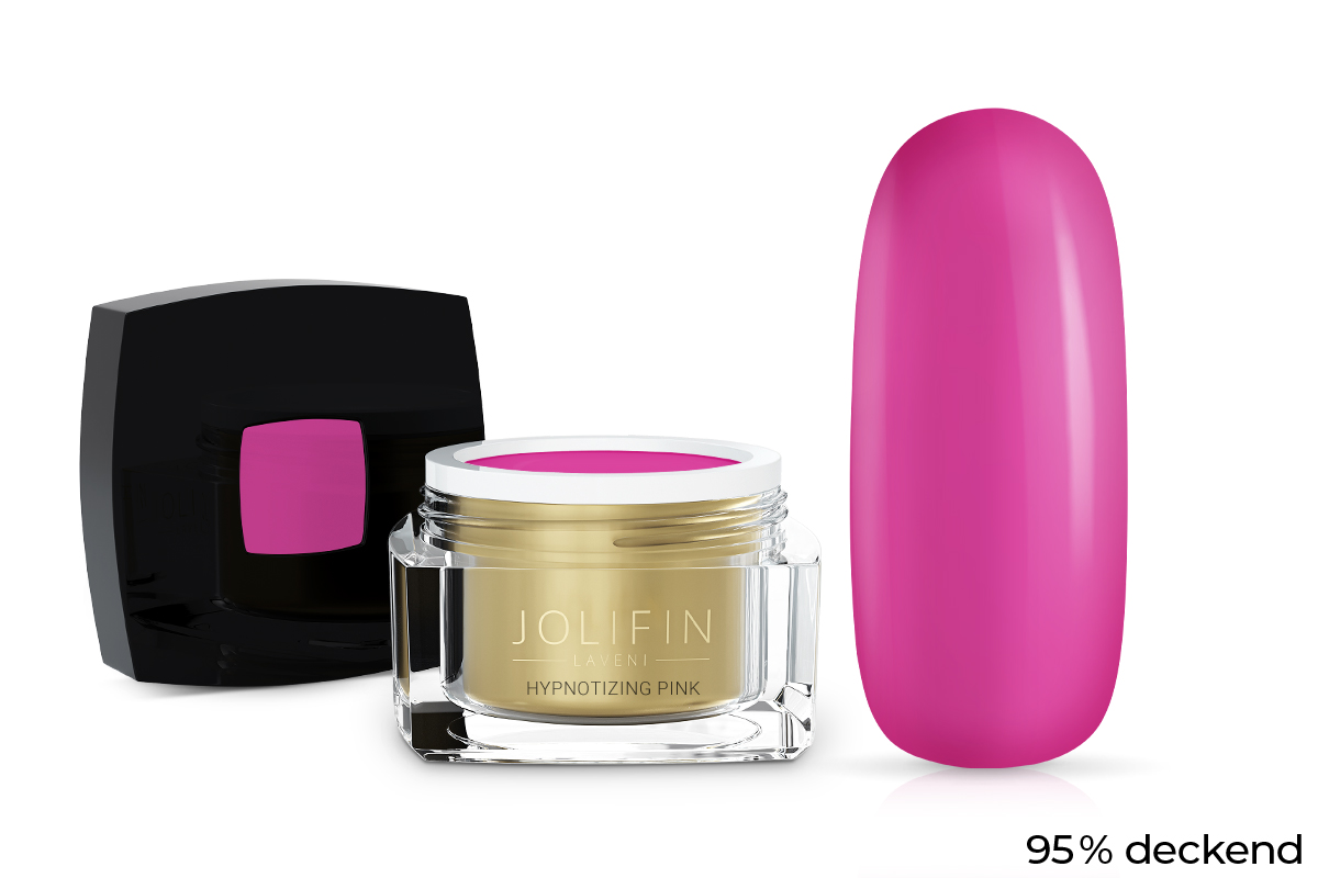 Jolifin LAVENI Farbgel - hypnotizing pink 5ml