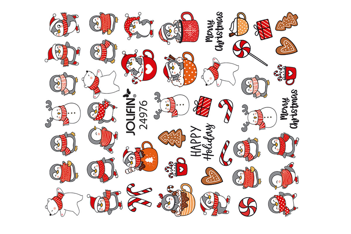 Jolifin Sweet Christmas Tattoo - Nr. 1