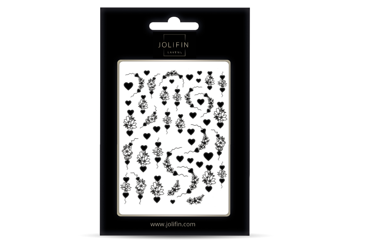 Jolifin LAVENI XL Sticker - Black 7