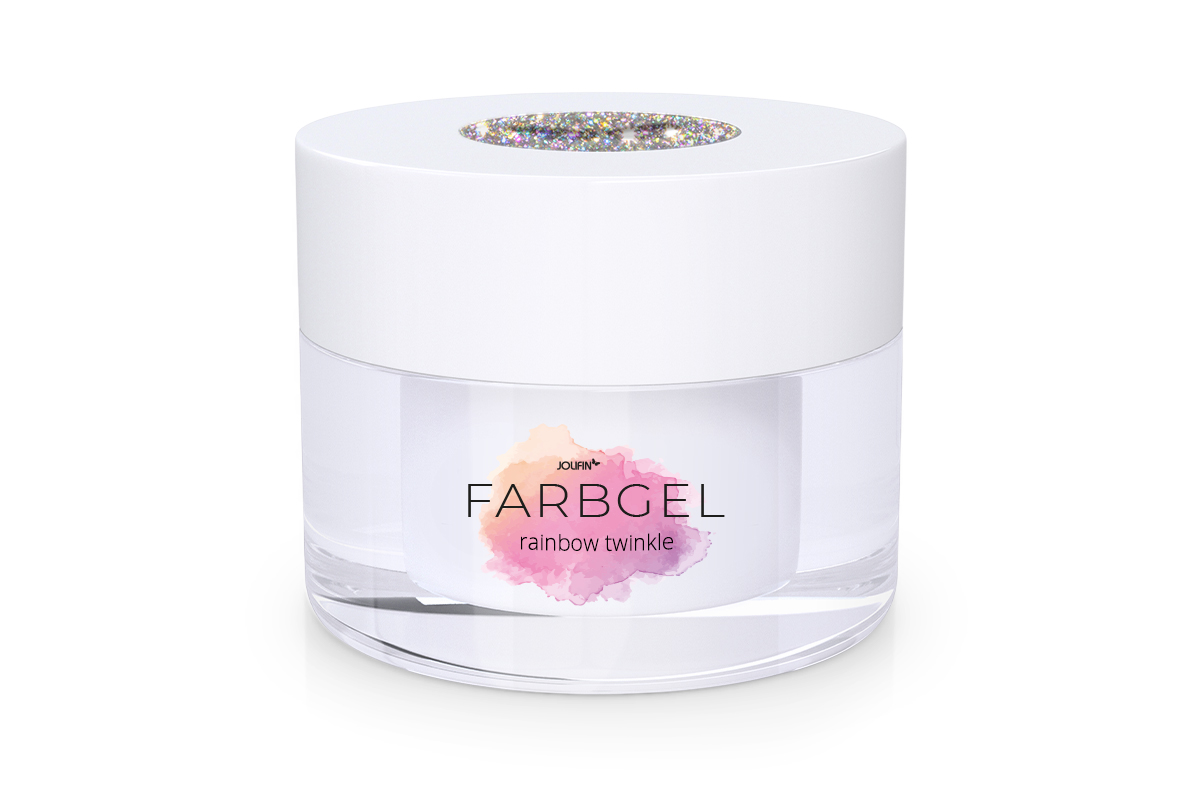 Jolifin Farbgel rainbow twinkle 5ml