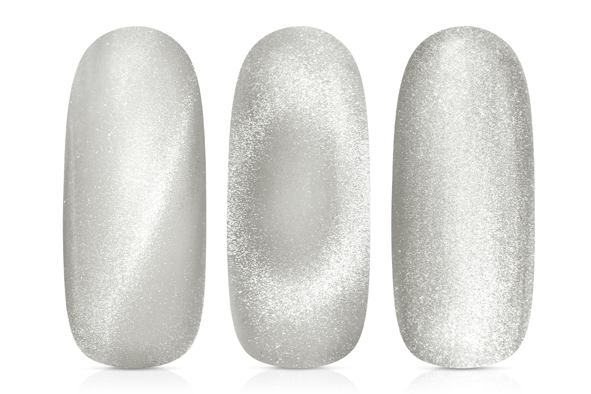 Jolifin LAVENI 3in1 Shellac - Cat-Eye Nightshine silver 10ml