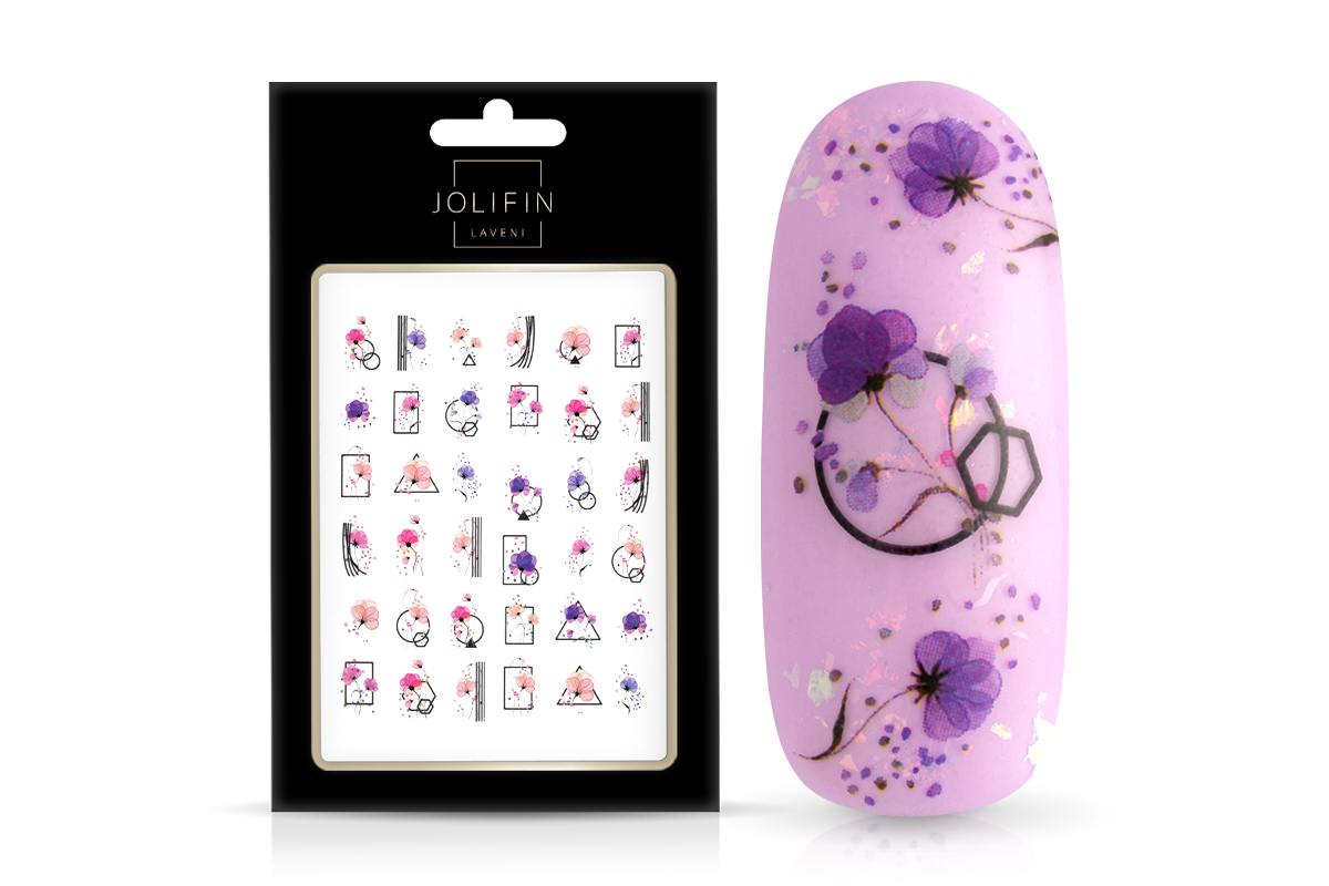 Jolifin LAVENI XL Sticker - Flowers Nr. 46