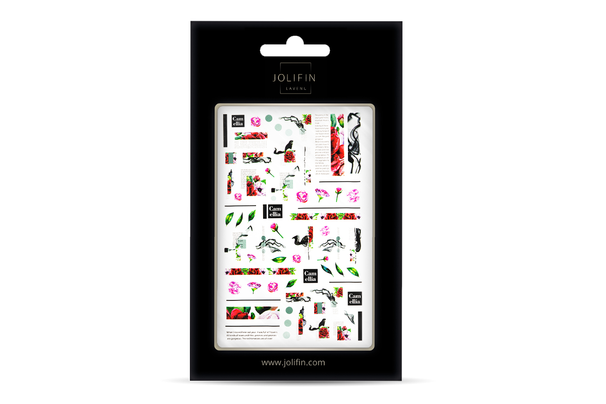 Jolifin LAVENI XL Sticker - Flowers No. 31