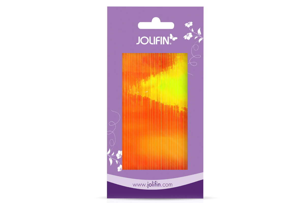 Jolifin Mermaid Sticker - Stripes sunset