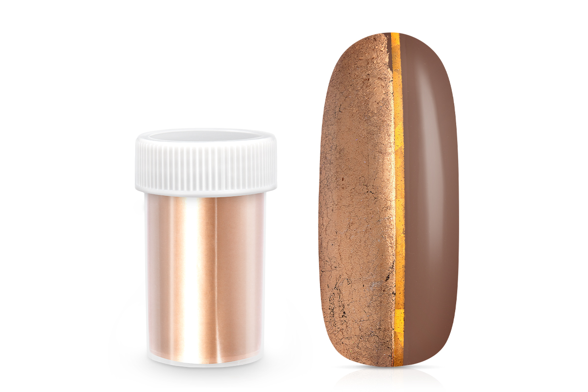 Jolifin Transfer Nagelfolie XL - matt copper