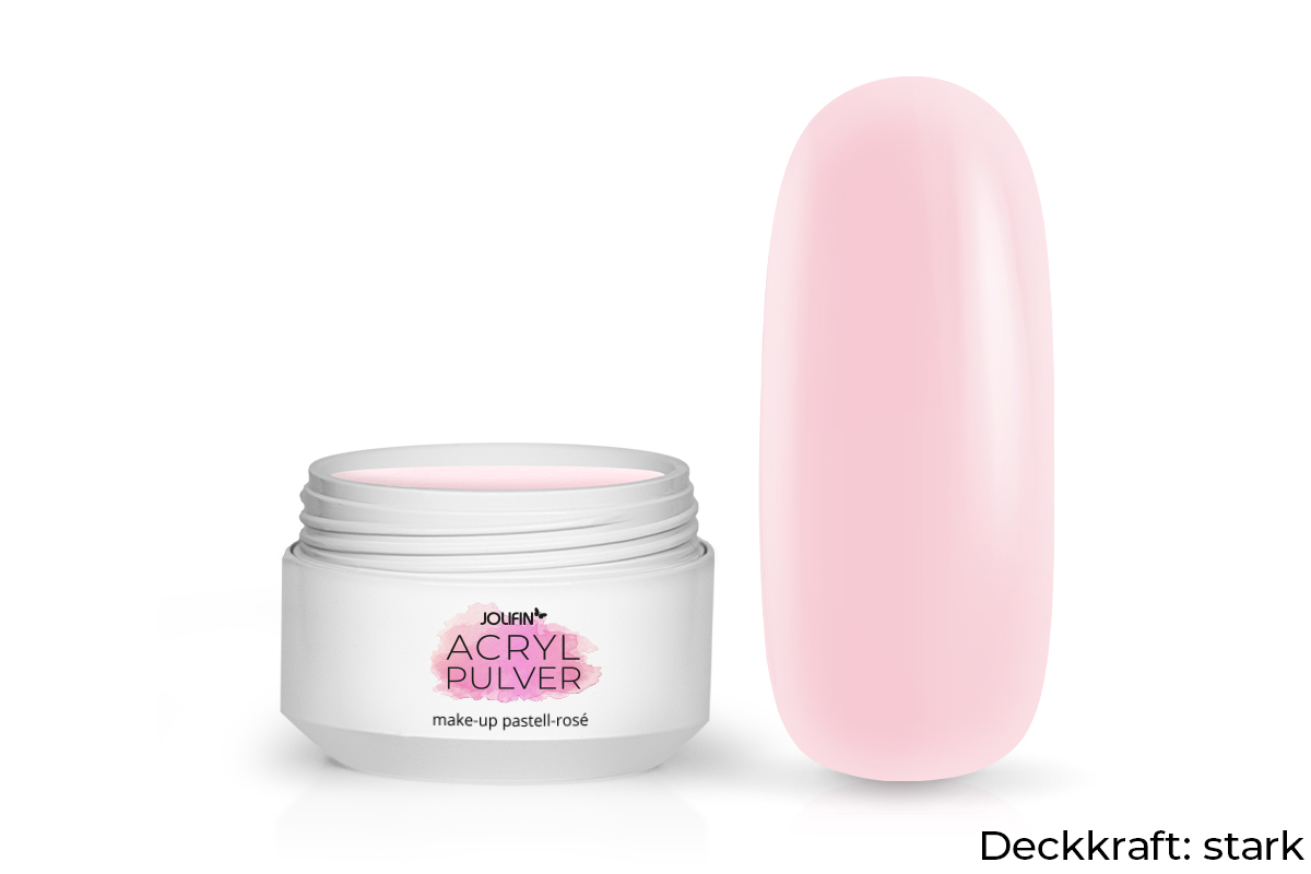 Jolifin Acryl Pulver - make-up pastell-rosé 10g