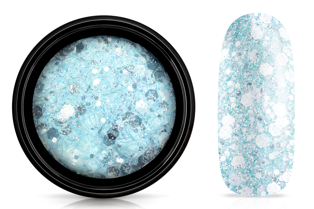 Jolifin LAVENI Crystal Glitter - icy blue