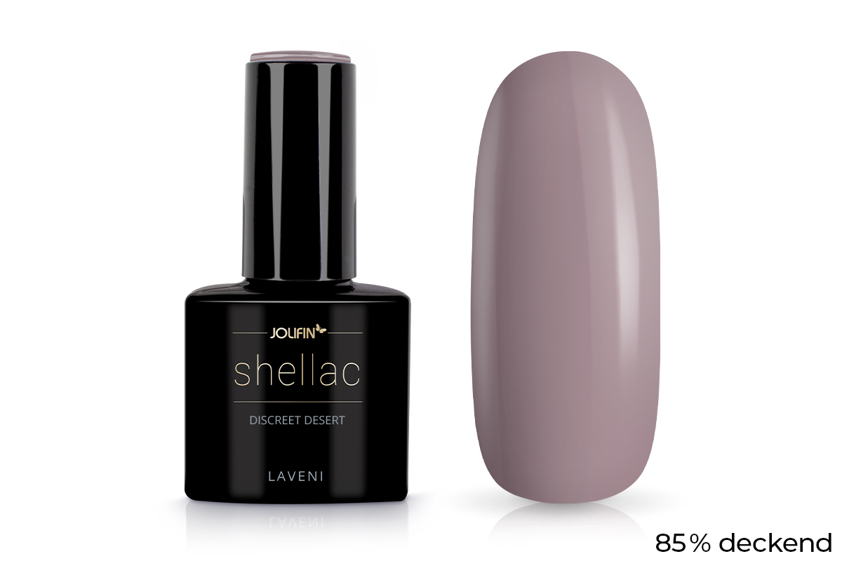 Jolifin LAVENI Shellac - discreet desert 10ml