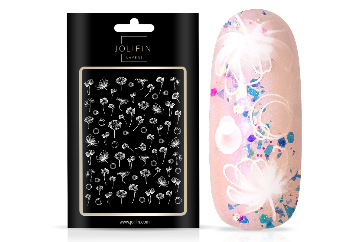 Jolifin LAVENI XL Sticker - White 22