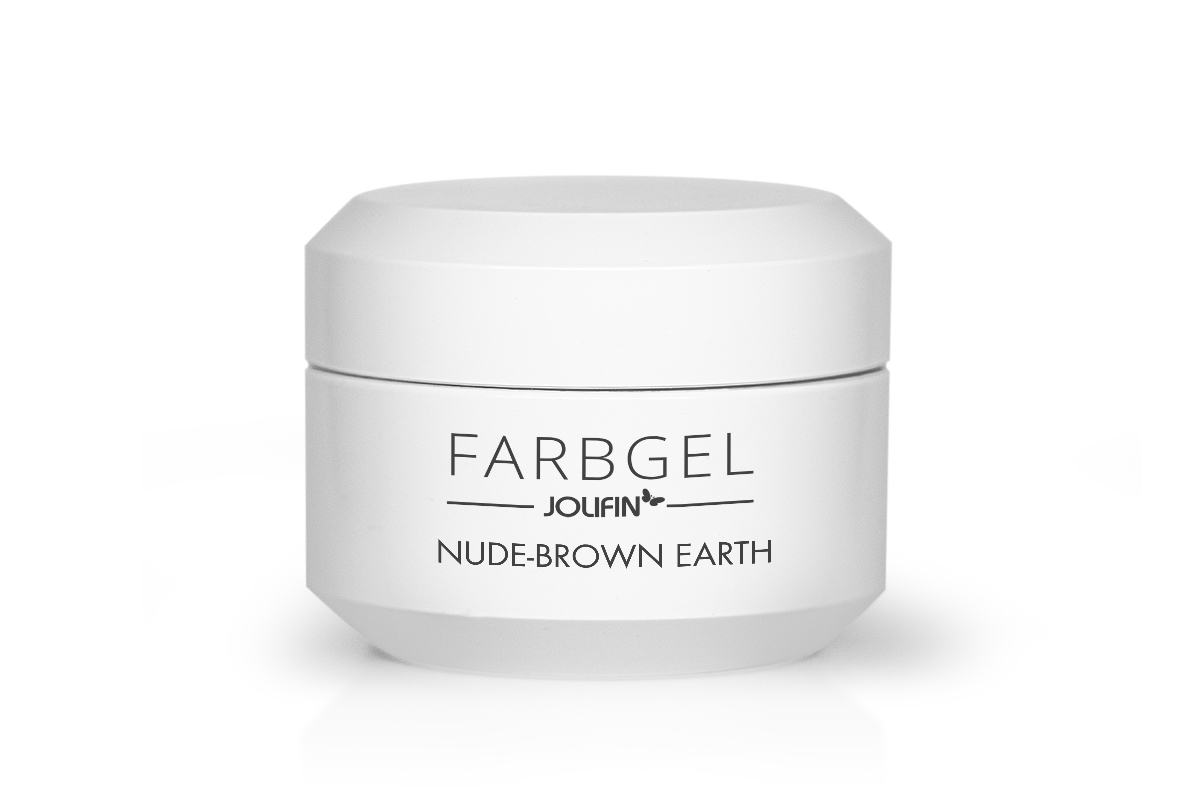 Jolifin Farbgel - nude-brown earth 5ml 