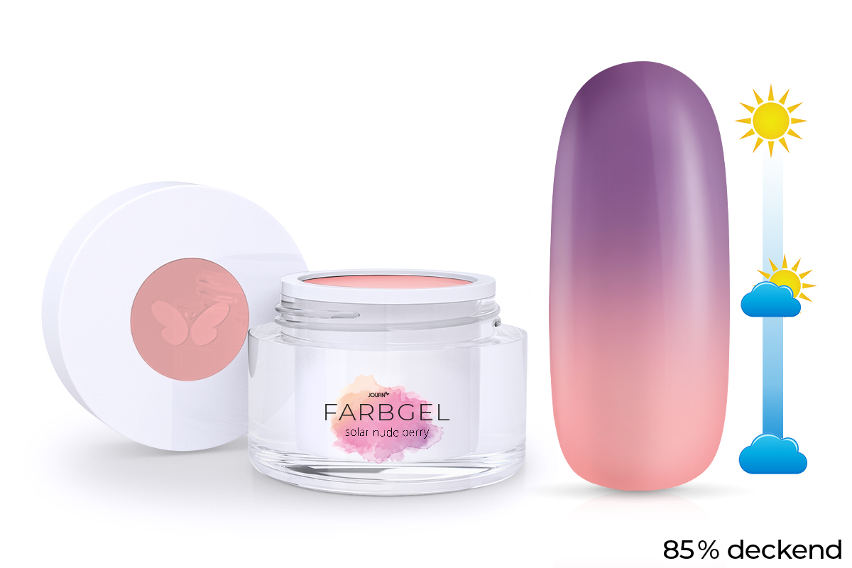 Jolifin Solar colour gel nude berry 5ml