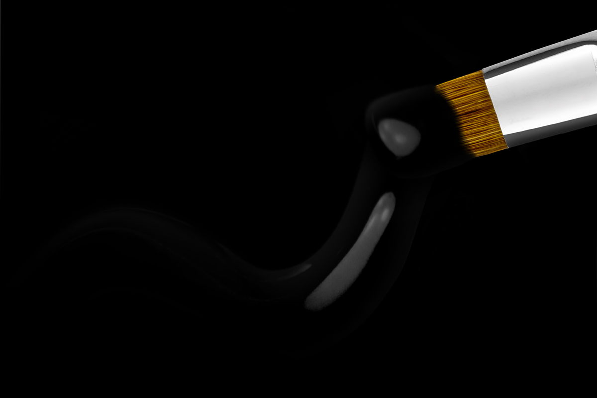 Jolifin Mattlook Farbgel black 5ml