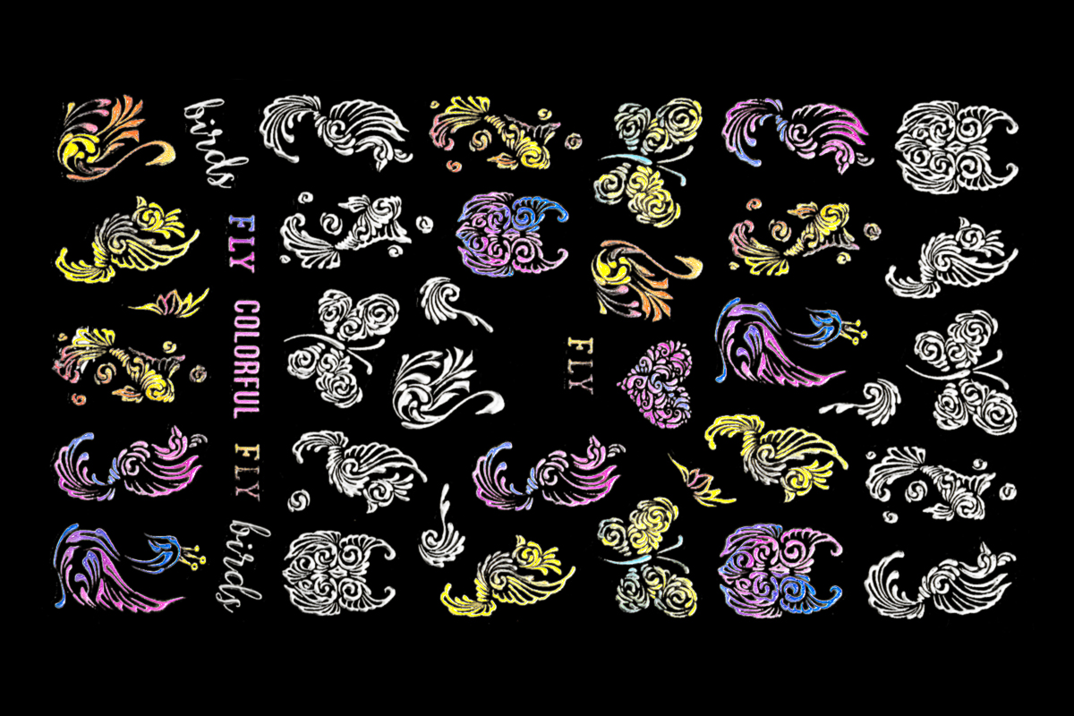 Jolifin LAVENI 3D Sticker - Nr. 63