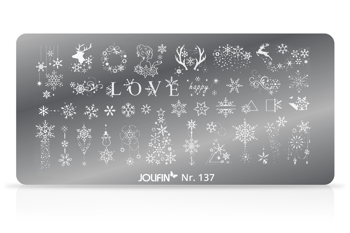 Jolifin Stamping-Schablone Nr. 137