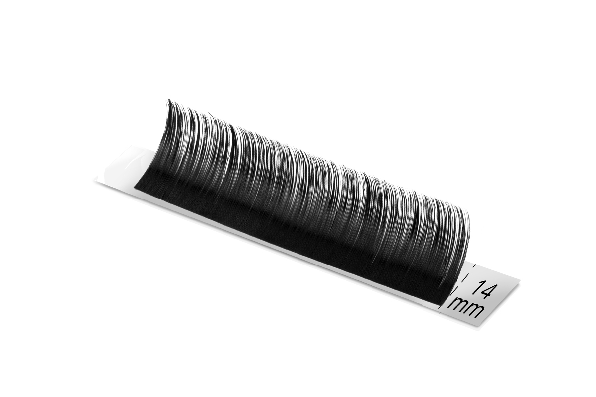 Jolifin Lashes - SingleBox 14mm - Volumen D-Curl 0,07