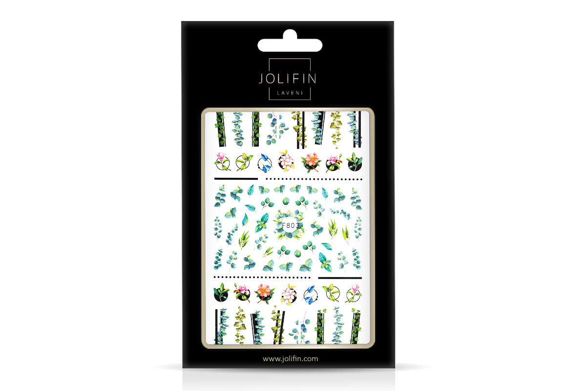 Jolifin LAVENI XL Sticker - Flowers No. 40