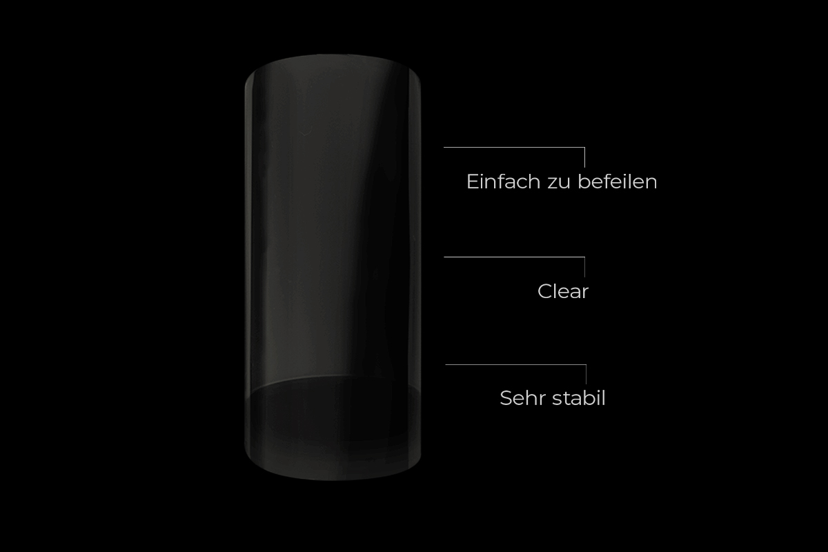 Jolifin 100er Tipbox - classic clear