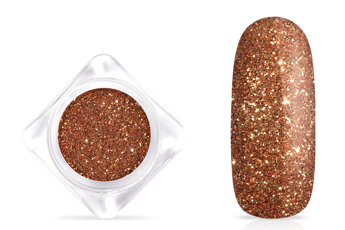 Jolifin Glitterpowder - elegance copper 
