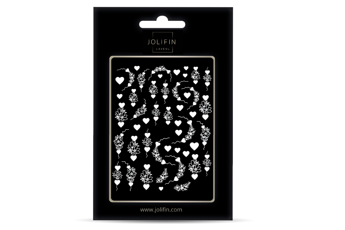 Jolifin LAVENI XL Sticker - White 18