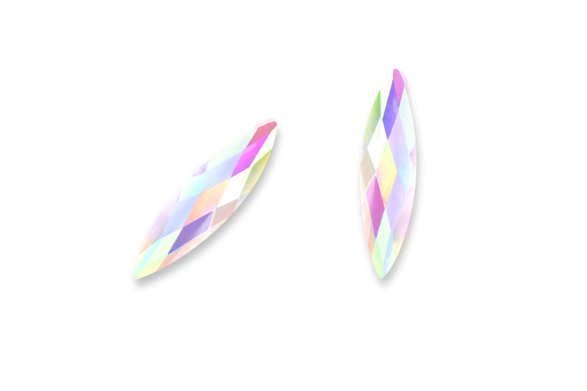 Jolifin Strass Overlay - long drop