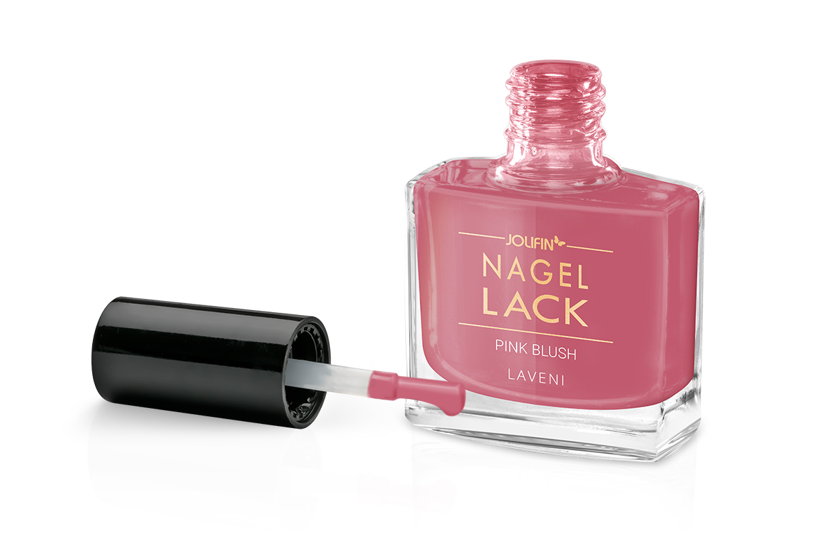 Jolifin LAVENI Nagellack - pink blush 9ml