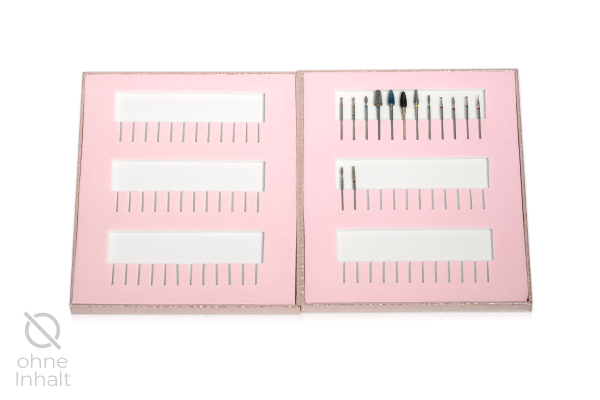 Jolifin Aufbewahrungs-Booklet - 72 Fräser-Bits
