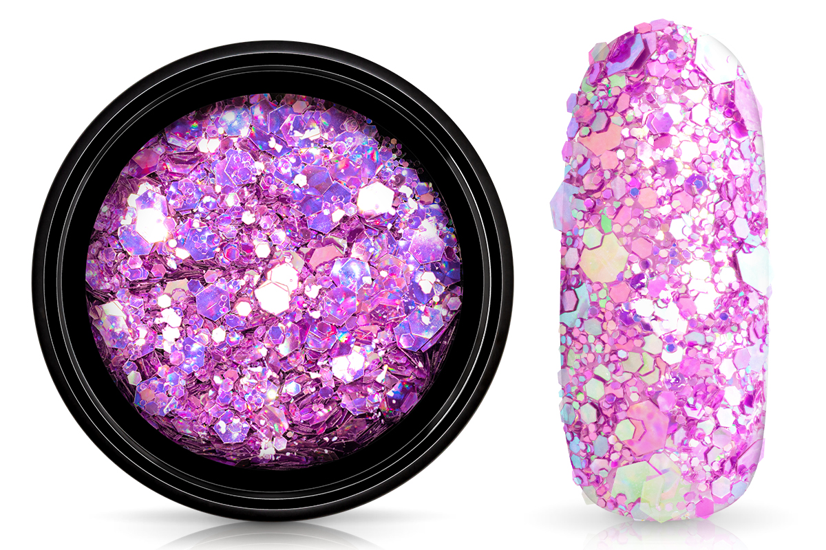 Jolifin Supernova Glitter - hologramm purple