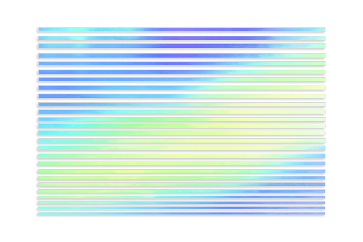 Jolifin Aurora Sticker - Stripes ice