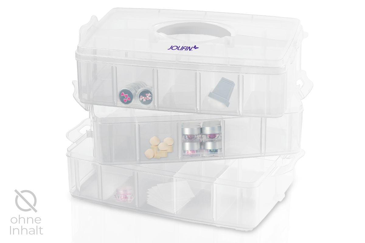 Jolifin Aufbewahrungsbox XL - clear