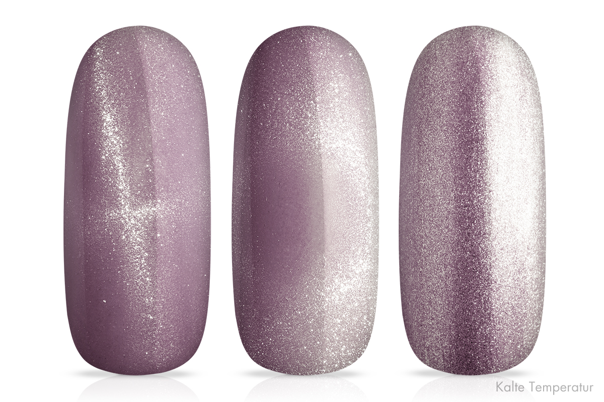 Jolifin LAVENI Shellac - Thermo Cat-Eye taupe-rosewood 10ml