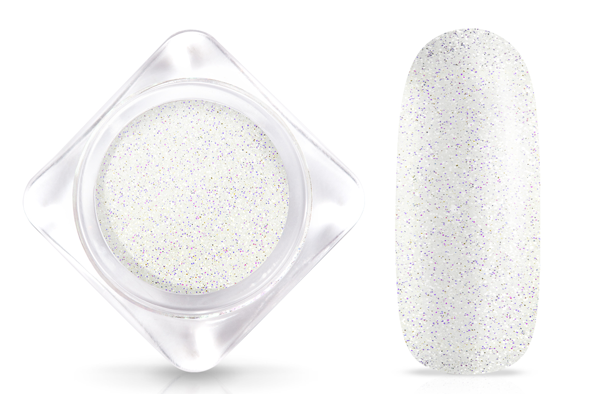 Jolifin White Sparkle Powder irisierend fein