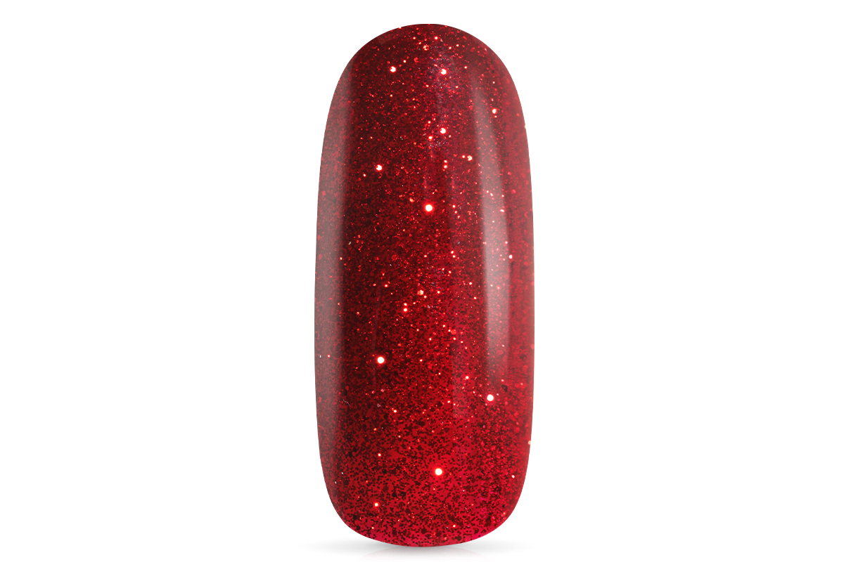 Jolifin LAVENI Shellac - magic red Glitter 10ml