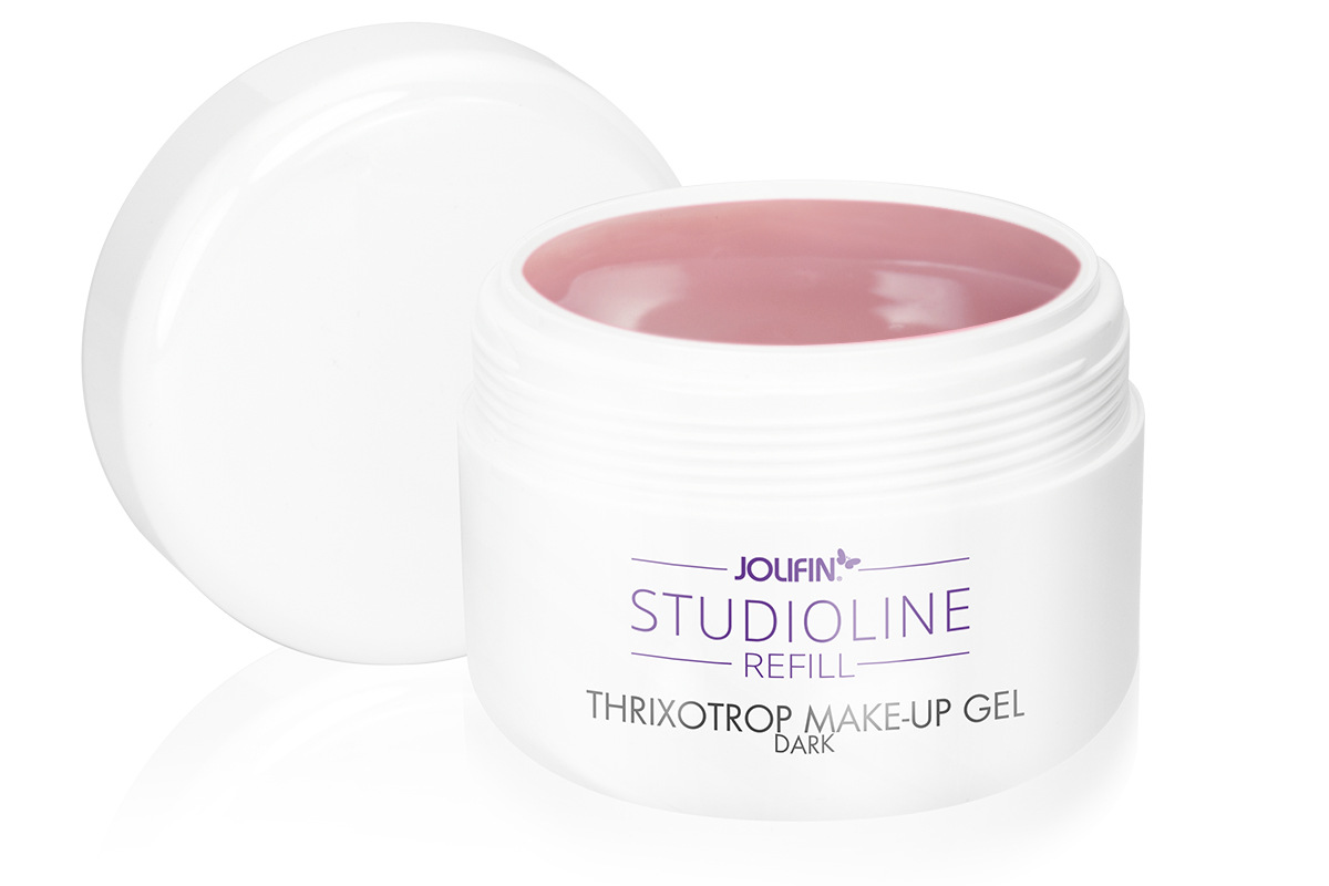 Jolifin Studioline Refill - Thixotrope Make-Up Gel dark 250ml