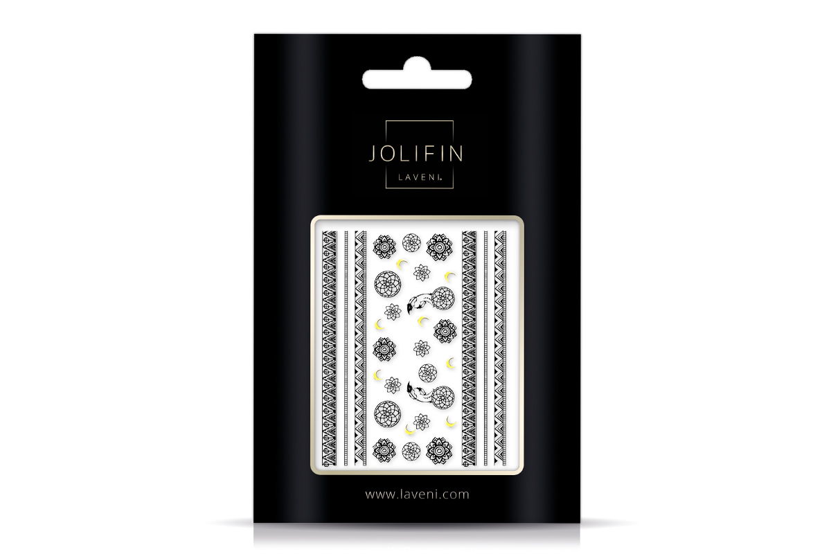 Jolifin LAVENI Sticker schwarz - Nr. 5