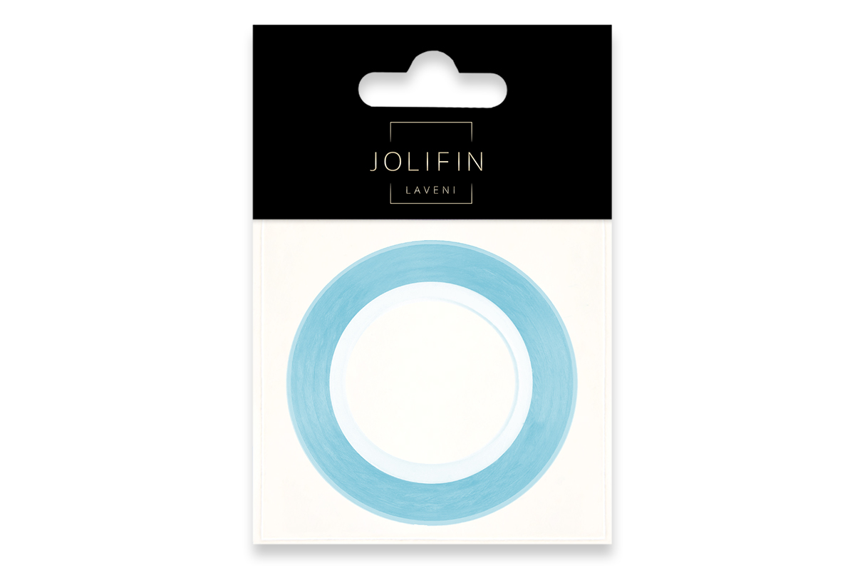 Jolifin LAVENI Pinstripes diamond blue - 1mm