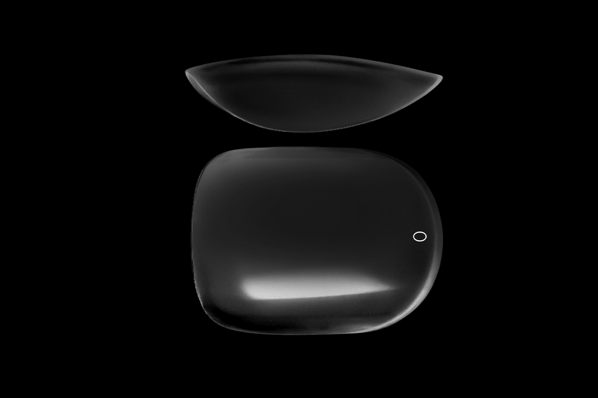 Jolifin 120 tip box Press-On round - short