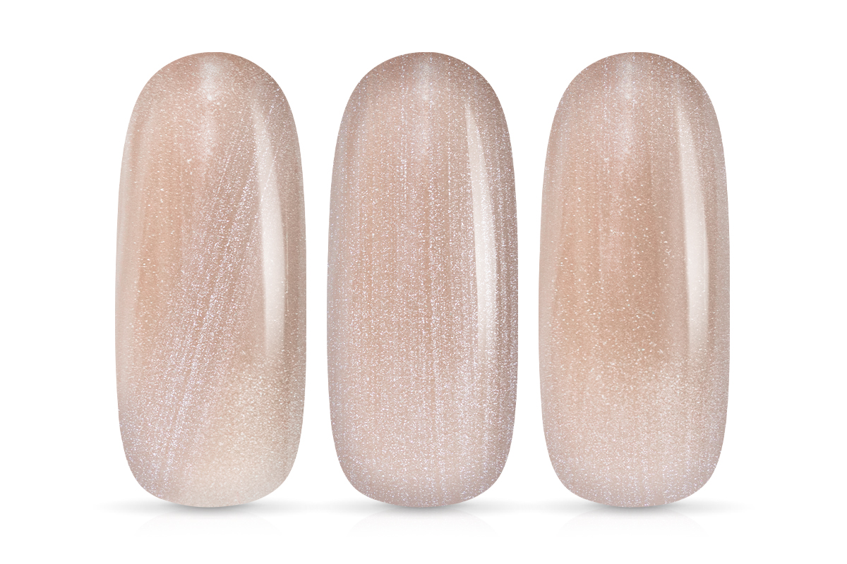 Jolifin LAVENI Shellac - Cat-Eye satin nude 10ml